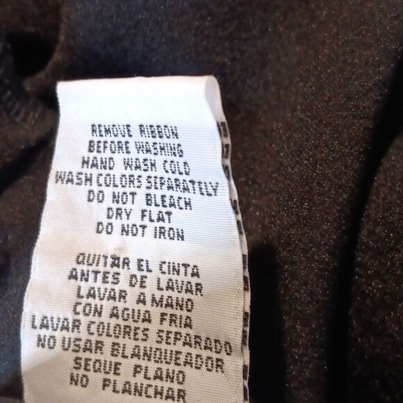 Danny and Nicole LBD With Polka Dot Sleeves. Quiet Luxury - Picture 9 of 10